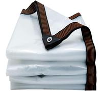 Lona Impermeable Exterior 140 x 260 cm Lona Impermeable Exterior Transparente Multiusos Resistente a Las Heladas Varios Tamaños con Cuerda para Camping, Jardín, B