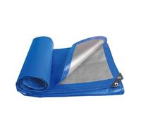 Lona Impermeable Exterior 140g/m² PE Lona de Protección Toldo Reforzado Protección contra UV con Ojales de Acero Inoxidable Multiusos para Terrazas Muebles Jardín Piscina Coche