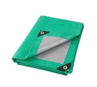 Lona Impermeable Exterior 400 x 770 cm Duradera PE UV y Moho Resistente a La Intemperie y a Las Heladas Impermeable Lona de Protección Toldo para Jardín, Verde