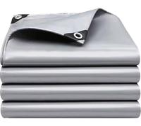 Lona Impermeable Exterior Lona de Protección Toldo Reforzado PE con Ojales | Lona impermeable Duradera Resistente Los Rayos UV Desgarros,Multiusos para Terrazas Muebles Jardín Piscina Coche 3x3m