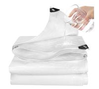 Lona Impermeable Heavy Duty - Lonas Impermeable Gruesa de 180 g/m² Resistente al Exterior de 3 m x 4 m, Lona de plástico PE Resistente a Las heladas y con protección UV para jardín, cenador, Camping