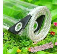 Lona Impermeable para Exterior 125 x 340 cm, Heavy Duty Transparent, Waterproof, Insulation Dustproof Plastic Rainproof Heavy Duty Transparent Tarpaulin with Eyelets for Garden Furniture, A