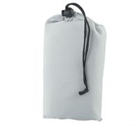 Lona impermeable para tienda de campaña, cubierta de toldo de picnic con bolsa de almacenamiento para senderismo al aire libre, playa, pastizal, manta roja (gris, 140 x 200 cm)