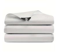 Lona Impermeable Rectangular Blanca For Jardín Y Patio(White 3x3.0m)