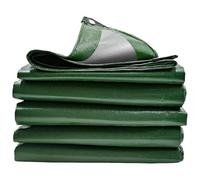Lona impermeable resistente de 3 x 4 m, refugio de lluvia duradero para camiones, camping, pérgolas, cubierta de muebles de jardín, leña y protección de toldo de coche