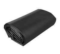 Lona impermeable resistente para estanques y piscinas, tamaños 2 x 3 m, 4 x 5 m, 6 x 8 m, cubierta negra resistente a los rayos UV, para jardines y techos al aire libre (5 x 5 m)