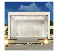 Lona impermeable transparente para patios, invernaderos y uso al aire libre, cubierta de toldo pesado (3 x 2,5 m) para jardines y terrazas