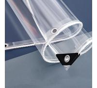 Lona Impermeable Transparente - Protección Al Desgarro - Ojales Están Separados 30cm,2x3m Lona Transparente De PVC De 420 G/M² De Cuerda,Frío/Helada/Resistente Al Polvo,para Jardines Cenadores
