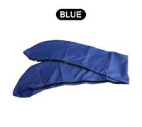 Lona marina 600D para maletero de almacenamiento Bimini, resistente a los rayos UV, impermeable, cubierta de yate para 3 arcos y 4 arcos con cremallera completa, luz de popa para acceso a todo tipo de