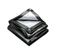 Lona Multiusos 265 x 330 cm Resistente a Las Heladas Lona de Plástico PE con Ojales, 120 G M² para Jardín, Cenador, Camping, Muebles, Cobertizos, Verde