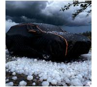 Lona para Carro dedicado para Nissan Avenir W11 Funda Coche Antigranizo丨Con Bolsa de Espejo & Cremallera Lateral Resistente al Polvo Lluvia Rasguño JFIO4