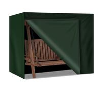 Lona para columpio de jardín, 210 x 150 x 150 cm, para 2,3,4 plazas, cubierta impermeable, resistente al viento y protección UV, funda protectora resistente (1)