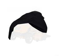 Lona para cortacésped, tejido Oxford 210D, resistente al agua con cordón, funda impermeable contra lluvia, nieve y polvo, para Toro para Craftsman para negro (177 x 110 x 110 cm)