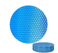 - Lona para Piscina (300 diámetro, Piscina 300 cm, Piscina con calefacción Solar, Piscina Fuera del Suelo, calefacción, Piscina, Accesorios Redondos, Manta calefactora, Agua Caliente