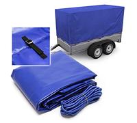 Lona para Remolque 2075x1140x900mm Funda Protectora Cierre con Correa de Hebilla Bandas elásticas