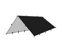 Lona para Tienda de campaña Lona Impermeable de 19 Puntos for Colgar, Refugio Solar for Supervivencia, Playa, Carpa Sombra, toldo for Exteriores, mochilero, turista, 4 x, 3 Metros(Black Stlye 1,3x4m)