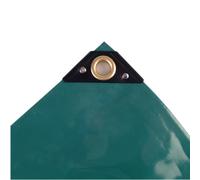 Lona PVC para tierra 650 g/m² 2,5 x 3,5 m impermeable con ojales