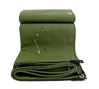Lona Resistente e Impermeable de 1,5 x 1,5 m, Lona Gruesa Impermeable con Ojales metálicos, Refugio de Emergencia contra la Lluvia, Cubierta para Exteriores y Uso en Camping.
