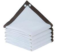 Lona retráctil manual de repuesto - Toldo de jardín resistente a la intemperie para balcón, color negro, tamaños: 2,5 x 2 m, 3 x 2 m, 4 x 2 m, 10 x 6,5 m, cubierta duradera para exteriores