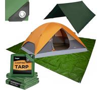 Lona Suelo Camping. Lonas Impermeables Exterior O Toldo Impermeable Exterior. Protección Resistente con Toldos, Plásticos Cubretodo Y Telas Impermeables (2x3m)