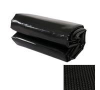 Lona térmica para piscina, lona solar, grosor de 200 µm, rectangular, 8 x 4 m, color negro