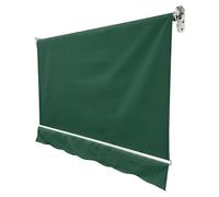 Lona Toldo Repuesto para Terraza de Jardín, 380g/m² Tela Recambio Toldo Extensible, Cubierta Repuesto Resistente al Agua Comercial para Cafetería, Restaurante, Mercado, Hostelería