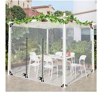 Lona Transparente-Con Ojales Y Cremalleras-Lona Impermeable De PVC,Lonas Plegables,Antipolvo,Protección Uv,Resistente Al Desgarro,Resistente Al Frío,Lona Protectora a Medida,Clear-4x2.5m/13.1x8.2ft