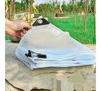 Lona transparente reforzada resistente al agua con esquinas de goma para el suelo, 3,9 m x 4,4 m, para uso en exteriores