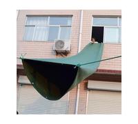 Lona verde resistente con ojales, 2 x 35 m para manejo de carga, transportador de descarga de gran altitud para uso en almacén y edificios