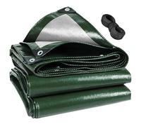 Lonas Impermeables Exterior 150 x 440 cm de PE 200G/M², Lona Protectora Resistente a Intemperie y a Rayos UV Lona Piscina con Ojales para Leña, Muebles, Vehículos, A