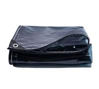 Lonas impermeables para acampar, lonas transparentes resistentes 420 g/m², cubierta de vidrio suave, lona transparente de PVC con ojales para toldo de patio, camping de jardín al aire libre