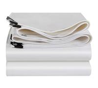 Lonas, Lona de Polietileno Resistente e Impermeable, 18 milésimas de Pulgada de Grosor, Resistente a los Rayos UV, Bordes Reforzados, Ojales, Resistente a desgarros y roturas, Ideal para PIS