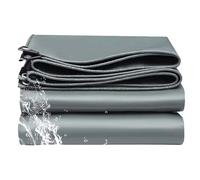 Lonas, Lona Impermeable de Alta Resistencia de 2 x 2,4 m con Ojales, Gruesa, Resistente al Viento y a la Lluvia, para Coche, Techo, Barco, Camping, toldo, leña, Resistente a desgarros y rotu