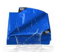 Lonas, Lona Impermeable Resistente de 2 x 5 m con Ojales, Lona Gruesa y Resistente al Viento para Coche, Techo, Barco, Camping, toldo y Pila de leña. Resistente a desgarros y roturas.