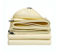 Lonas, Lona Impermeable Resistente para Exteriores de 1 x 3,5 m/3,3 x 11,5 pies, Lona de PVC Resistente a los Rayos UV de 520 g/m², con Ojales Reforzados para toldos, Cubiertas de Barcos y p