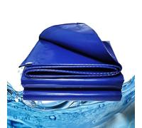 Lonas Resistentes de 14 mil de Grosor, Impermeables for Exteriores, de Polietileno con Ojales y Bordes Reforzados for Camping, Tiendas de campaña y Coches.(Blue,6x26 Feet)