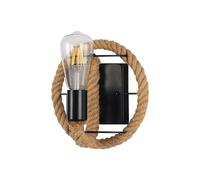 LONCHAN Lámpara De Pared Retro Vintage Cuerda Lámpara Industrial Personalidad Bar Hierro Lámpara De Pared Loft Restaurante Corredor Sala Balcón