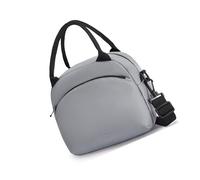 Lonchera impermeable resistente al aceite de gran capacidad para viajes de oficina, con asa cómoda y diseño elegante, elegante bolsa de almuerzo para trabajadores