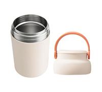 Lonchera para adultos, 600 ml, almacenamiento de acero inoxidable, recipientes térmicos para almuerzo, para adultos, niños, trabajo, escuela, camping, picnic, viajes, ensalada, sopa, frutas, arroz