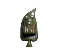 LONDAEE Antique Collection - Colgante con mango de cigarra de oro de jade antiguo, Large, Jade