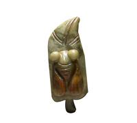LONDAEE Antique Collection - Colgante con mango de cigarra dorada de jade antiguo, 2 unidades, Large, Jade