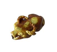 LONDAEE Antique Collection - Colgante con mango de mano de buey de jade antiguo, Large, Jade