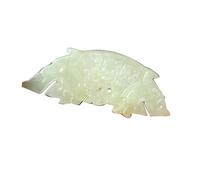 LONDAEE Antique Collection - Colgante de dragón de jade antiguo Juan Jade Pei con mango de mano, Large, Jade