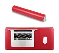 Londo Alfombrilla de Ratón de Cuero Extendido - Alfombrilla Grande para Oficina y Juegos,Superficie Suave para Escribir, Base Antideslizante, Accesorio Duradero y Elegante para el Espacio de Trabajo