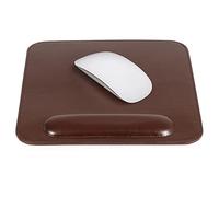 Londo Alfombrilla para Ratón de Cuero con Apoyo para Muñeca - Superficie Suave, Base Antideslizante, Estilo Duradero y Funcional para Oficina y Gaming
