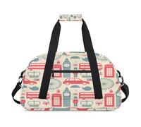 Londo - Bolsa deportiva para mujer y hombre, 24 L, para fin de semana, bolsa de viaje, gimnasio, para niños y niñas, color, 24 L, Organizador de bolsas