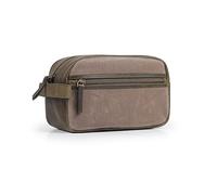 Londo Bolso de Aseo, Viaje en Cuero Genuino, para cosméticos, afeitarse los artículos, Dopp Kits, Unisex