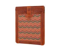 Londo Bolso de Aseo, Viaje en Cuero Genuino, para cosméticos, afeitarse los artículos, Dopp Kits, Unisex - L, Camello
