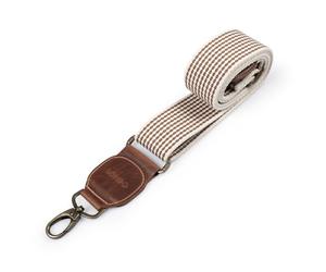Londo Correa de repuesto de algodón para bolsa cruzada, duradera, elegante y protectora para equipaje y maletas, Marrón claro, talla única