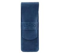 Londo Estuche de Piel Genuina Para Lápices y Bolígrafos Con Cierre de Solapa, Unisex